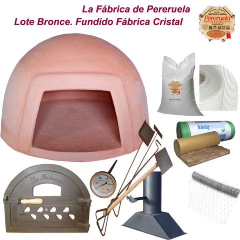 LOTE BRONCE. HORNO DE LEÑA. H-80