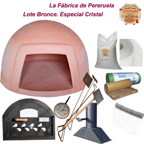 LOTE BRONCE. HORNO DE LEÑA. H-80
