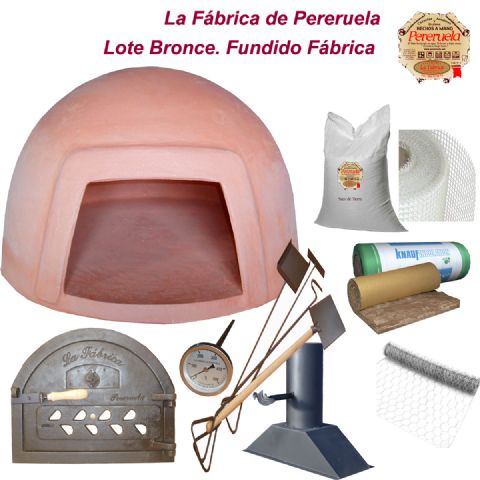 LOTE BRONCE. HORNO DE LEÑA. H-80