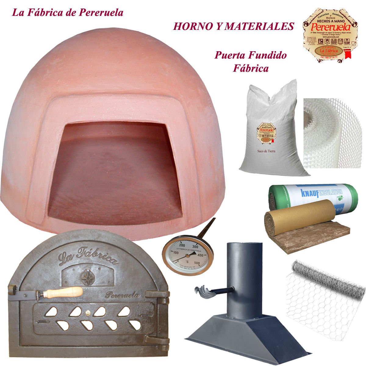 LOTE HORNO Y MATERIALES