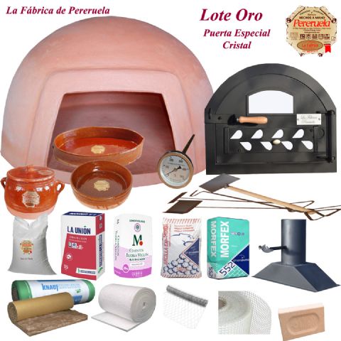 LOTE ORO. HORNO DE LEÑA.
