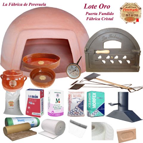 LOTE ORO. HORNO DE LEÑA.