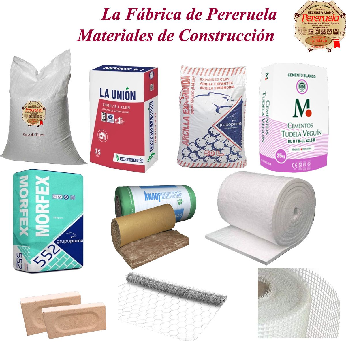 MATERIALES DE MONTAJE