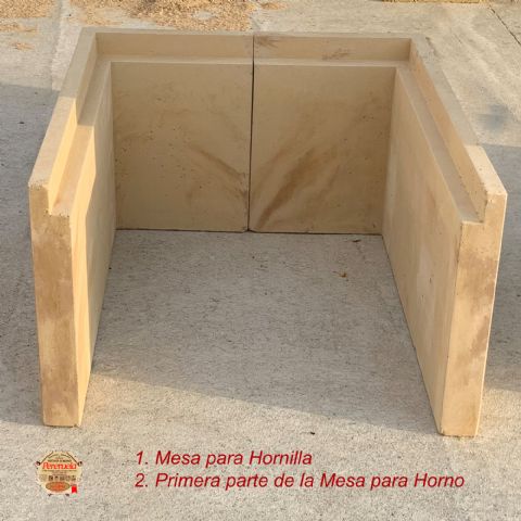 Mesa de Piedra para Horno