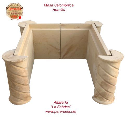MESA SALOMÓNICA PARA HORNILLA