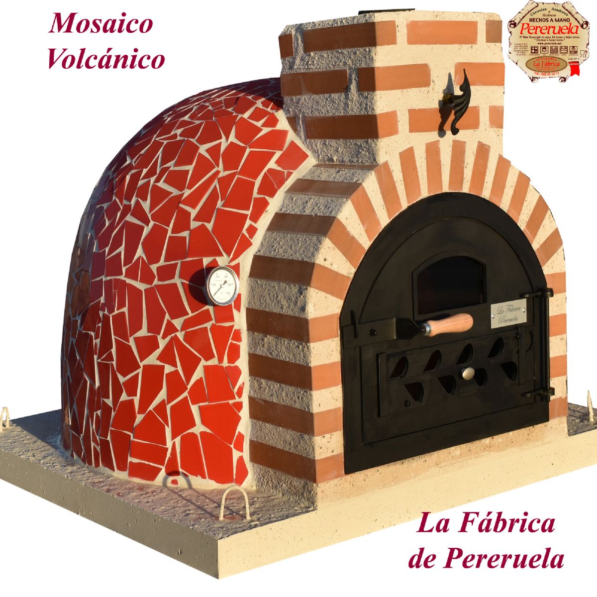 OFERTA HORNO MOSAICO VOLCANICO H-80