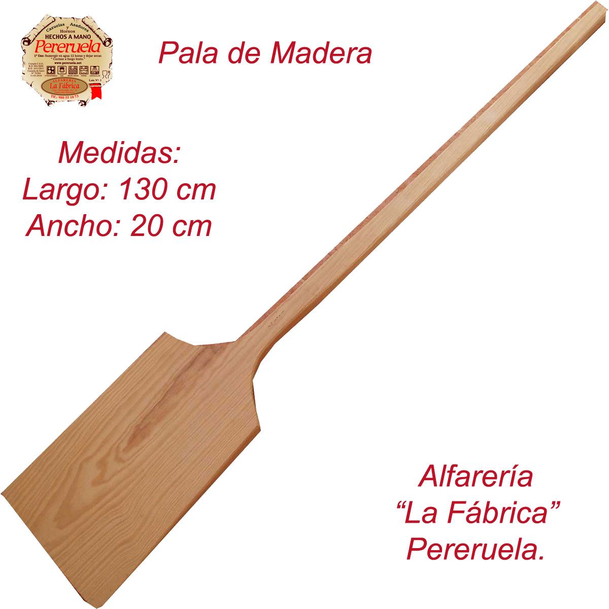 Pala de Madera para horno de Leña