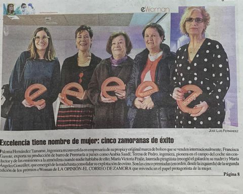 Premio Mujer Emprendedora.