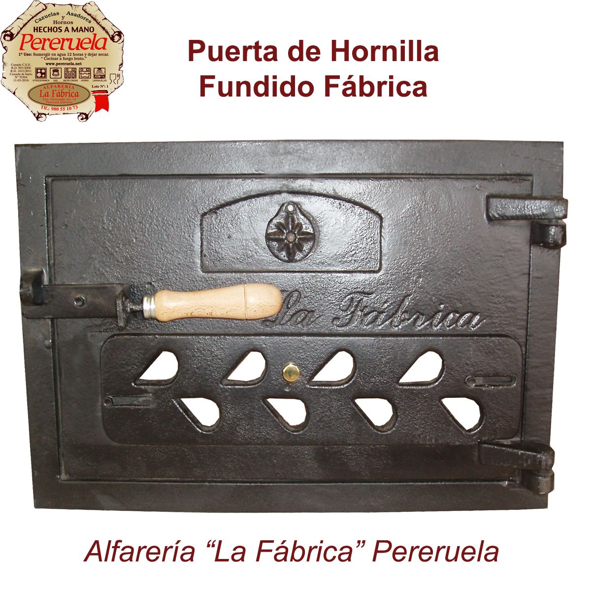 Puerta Hornilla Fundido Fabrica